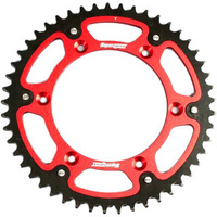 48t Red Supersprox Stealth Rear Sprocket for 2005-2022 Yamaha TTR230 - Optional Gearing