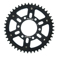 45t Black Supersprox Stealth Rear Sprocket for 1983-1986 Suzuki GSX750E - Optional Gearing