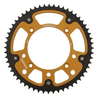 52t Gold Supersprox Stealth Rear Sprocket for 2007-2023 Honda CRF150R - Optional Gearing