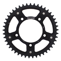 45t Black Supersprox Stealth Rear Sprocket for 2015-2016 Ducati 803 Scrambler Urban Enduro - Optional Gearing 520 Pitch