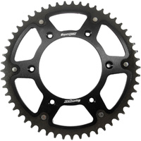 43t Black Supersprox Stealth Rear Sprocket for 2018 Ducati 1200 Multistrada Enduro Pro - Standard Gearing 530 Pitch