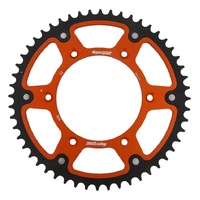 44t Orange Supersprox Stealth Rear Sprocket for 1995-1999 KTM 620 SX - Optional Gearing