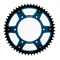 48t Blue Supersprox Stealth Rear Sprocket for 2008-2009 KTM 530 EXCR - Optional Gearing