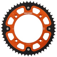 47t Orange Supersprox Stealth Rear Sprocket for 2014-2023 Husqvarna TC85 SW - Optional Gearing