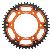42t Orange Supersprox Stealth Rear Sprocket for 2014-2016 KTM 1190 Adventure - Standard Gearing