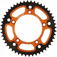 50t Orange Supersprox Stealth Rear Sprocket for 2011-2012 Husqvarna CR65 - Standard Gearing