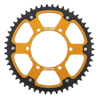 37t Gold Supersprox Stealth Rear Sprocket for 2015-2020 Triumph 800 Tiger XRT - Optional Gearing