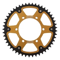 41t Gold Supersprox Stealth Rear Sprocket for 2017-2019 Triumph 900 Street CUP - Standard Gearing