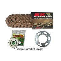 EK Gold X-Ring Chain & Sprocket Kit for 91-99 Honda CB750 15/40