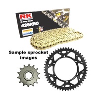 RK Gold O-Ring Chain & Alloy Sprocket Kit for 2019-2024 Yamaha YZ85LW - 14/51