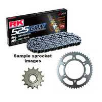 RK X-Ring Chain & Sprocket Kit for 1996-2023 Suzuki DR650SE - 15/44