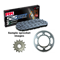 RK X-Ring Chain & Sprocket Kit for 1996-2023 Suzuki DR650SE - 15/44