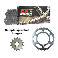 EK HD Chain & Sprocket Kit for 2010-2023 Kawasaki KLX110 - 14/38