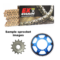 EK X-Ring Chain & Blue Stealth Sprocket Kit for 2013 Husqvarna TE310R - 13/50
