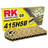 RK Heavy Duty Non O-Ring 415 Gold Chain - 130 Links