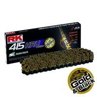 RK 415 Heavy Duty U Ring Mini Bike Motorbike Chain U Ring - 136 Link Gold 