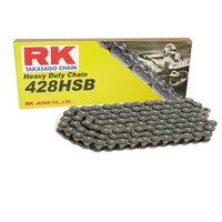 RK 428 H Heavy Duty Motorcross MX Street Motorbike Chain - 136 links