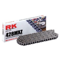 RK 428 MXZ Heavy Duty Race Motorbike Chain - 136 links