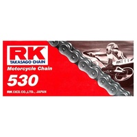 RK 530 Standard Road Street Motorbike Chain - 114 links