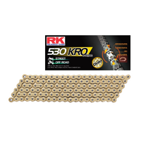 RK Gold O-Ring 530KRO Street Off road Motorbike Chain -120Links 