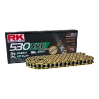 RK Gold 530XRE Off Road Sport Motorbike X-Ring Chain -120 Links