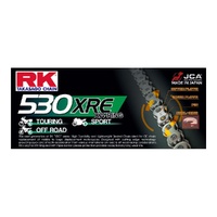 RK 530XRE Off Road Sport Motorbike X-Ring Chain -124 Links