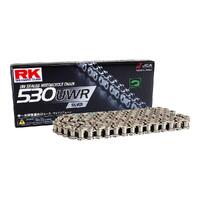 RK 530 Silver Sealed Vintage Motorbike Chain - 120 Links