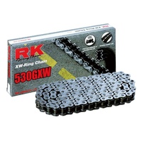RK 530 GXW X-Ring Street Track Motorbike Chain - 114 links