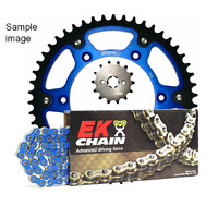 Blue Stealth/Blue Chain EK Chain & Sprocket Kit for 2003-2005 Yamaha YZ450F	 14/48