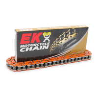 EK Motorbike 428 Heavy Duty Motocross Orange Chain 136L