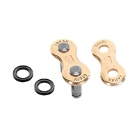 Gold Rivet Link for EK 520 RV Motorbike Chain 
