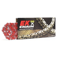 EK Motorbike Motorcycle 520 QX-Ring Chain 120L - Red