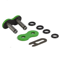 EK Motorbike 520 QX-Ring Green Clip Link 