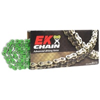 EK 520 QX-Ring Metallic Green Chain 120L