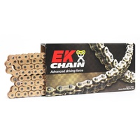 EK Motorbike 525 NX-Ring Super Heavy Duty Gold Chain 130 Links