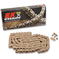 EK 530 ZVX Heavy Duty X-Ring Motorbike Chain - 114 links Gold