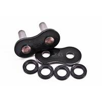 EK 530 Motorbike Chain NX-Ring Super Heavy Duty Metallic Black Rivet Link