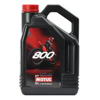 Motul 800 Factory Line Synthetic Two Stroke Oil - 4L