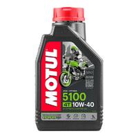 Motul 5100 10W40 Ester Synthetic Four Stroke Oil - 1L