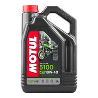 Motul 5100 10W40 Ester Synthetic Four Stroke Engine Oil - 4L