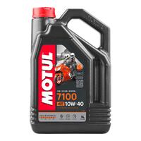 Motul 7100 10W40 Ester Synthetic Four Stroke Engine Oil - 4L