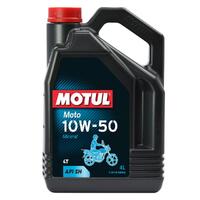 Motul Moto Mineral 10W50 Four Stroke Oil - 4L