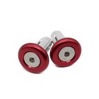 Bar End Plug 28mm 3 Piece - Red