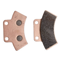 Sintered Rear Left Brake Pad Pair for 1989-1992 Polaris 250 Big Boss