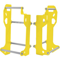 CrossPro Yellow Radiator Guard for 2008-2011 KTM 200 EXC