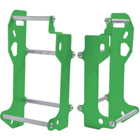 CrossPro Green Radiator Guards for 2012-2015 Kawasaki KX450F