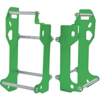 CrossPro Green Radiator Guards for 2019-2023 Kawasaki KX450F