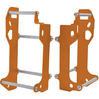 CrossPro Orange Radiator Guards for 2013-2014 Husaberg FE250