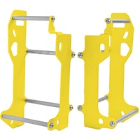 CrossPro Yellow Aluminum Radiator Guard for 2020-2023 KTM 250 EXC-F