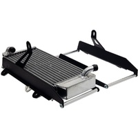 CrossPro Black Aluminum Radiator Guards for 2024-2025 KTM 500 EXCF